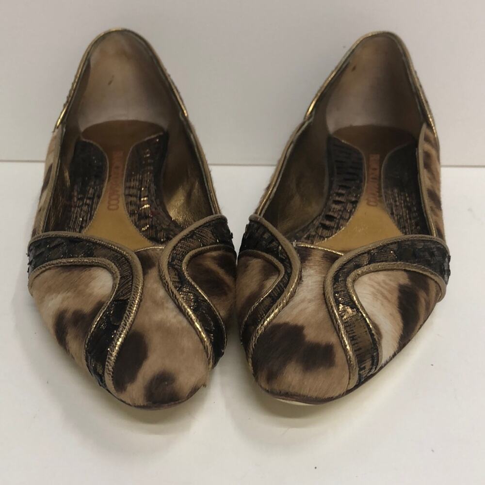 Francesco Sacco Made in Italy MulticlrLeopard Flat